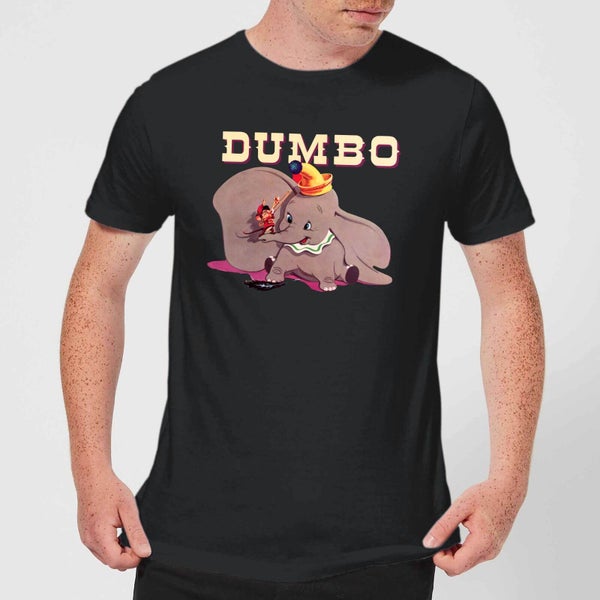 T-Shirt Homme Trombone Dumbo Disney - Noir