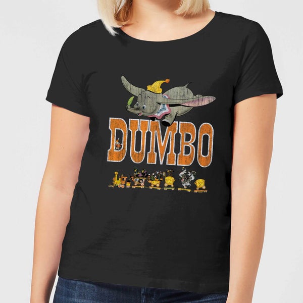 T-Shirt Femme Le Seul et l'Unique Dumbo Disney - Noir