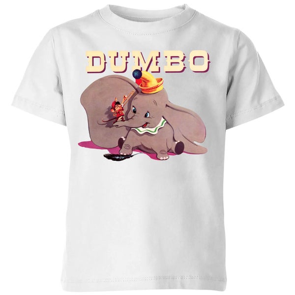 T-Shirt Enfant Trombone Dumbo Disney - Blanc