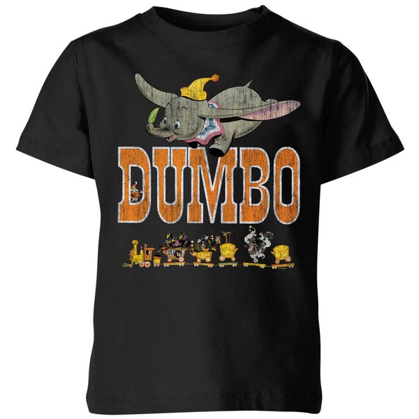 T-Shirt Enfant Le Seul et l'Unique Dumbo Disney - Noir