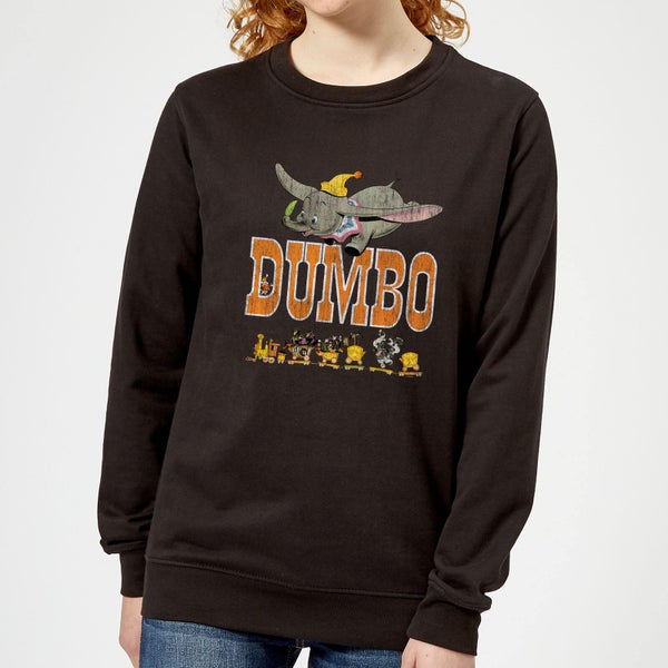 Sweat Femme Le Seul et l'Unique Dumbo Disney - Noir