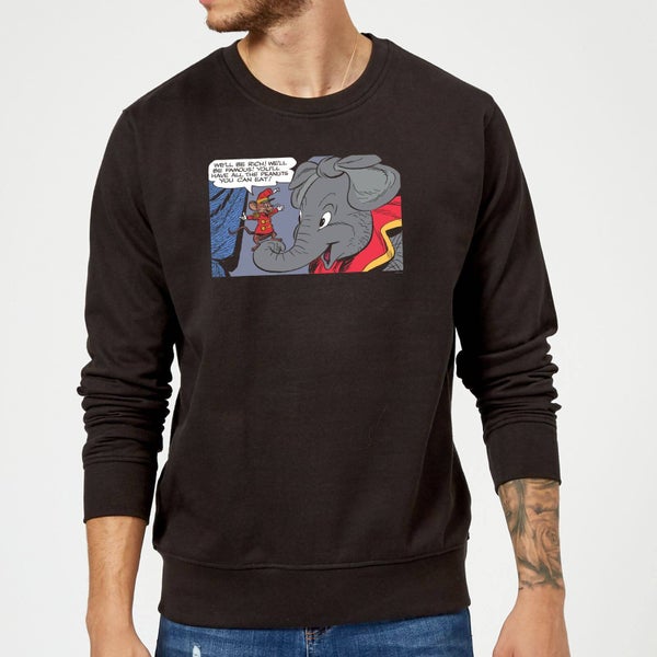Dumbo Rich And Famous Pullover - Schwarz