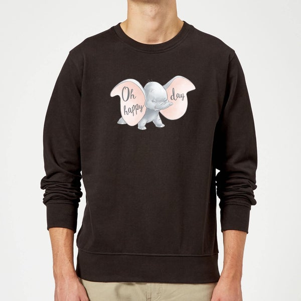 Dumbo Happy Day Sweatshirt - Black