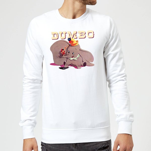 Dumbo Timothy's Trombone Sweatshirt - White