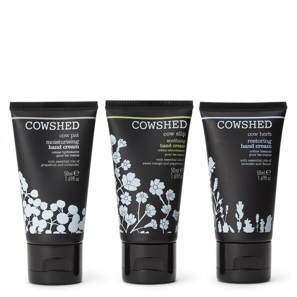 Cowshed Hand Cream Trio (Worth £24.00)