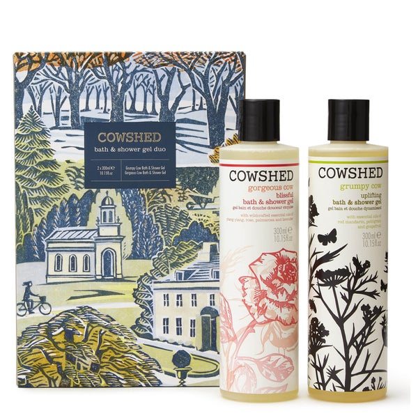Cowshed Bath and Shower Gel Duo (Worth £36.00)
