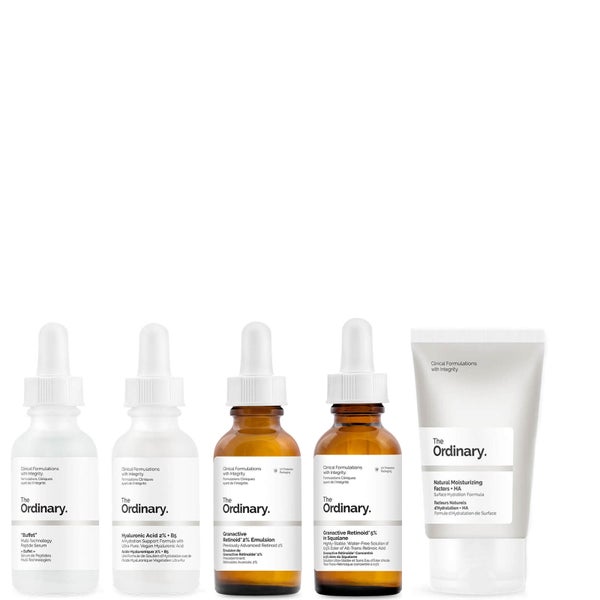 The Ordinary 5 Piece Retinoid Skincare Set zestaw 5 kosmetyków z retinolem