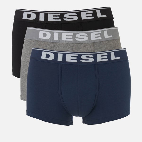 Diesel Men's Damien Three Pack Boxer Shorts - Black/Grey/Navy