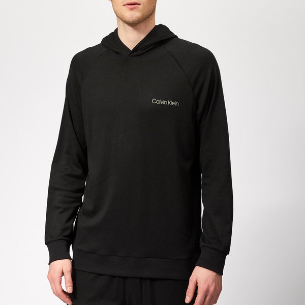 Calvin Klein Men's Long Sleeve Hoodie - Black