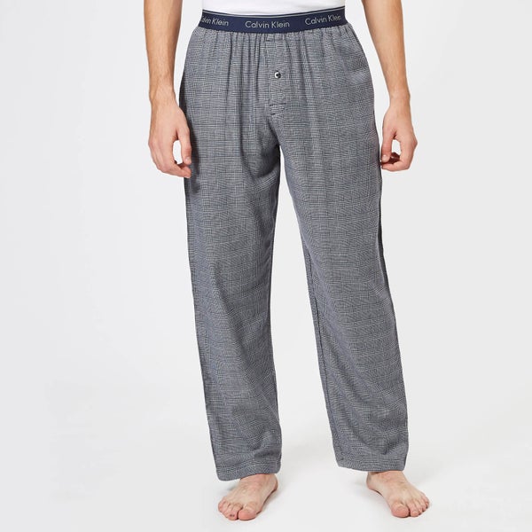 Calvin Klein Men's Sleep Pants - Maple Plaid Bold Navy