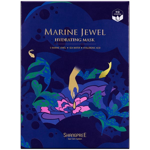 SHANGPREE Marine Jewel Hydrating Mask 30 ml (sett med fem)