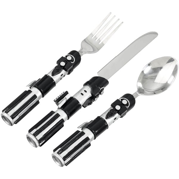 Funko Homeware Star Wars Darth Vader Lightsaber Handles Cutlery Set
