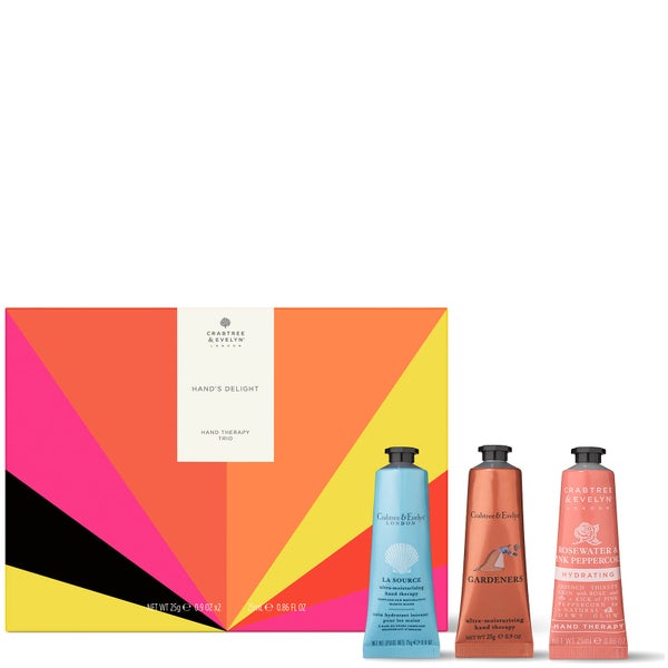 Crabtree & Evelyn 'Hand's Delight' Hand Therapy Trio (Worth £24.00)
