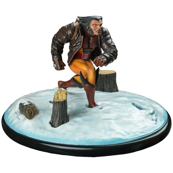 Statuette en résine Wolverine dans la neige (23 cm), Marvel Comics Premier Collection – Diamond Select