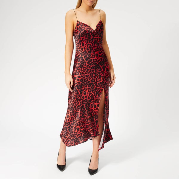Bec & Bridge Women's She's a Maniac Midi Dress - Cheetah Print Animal