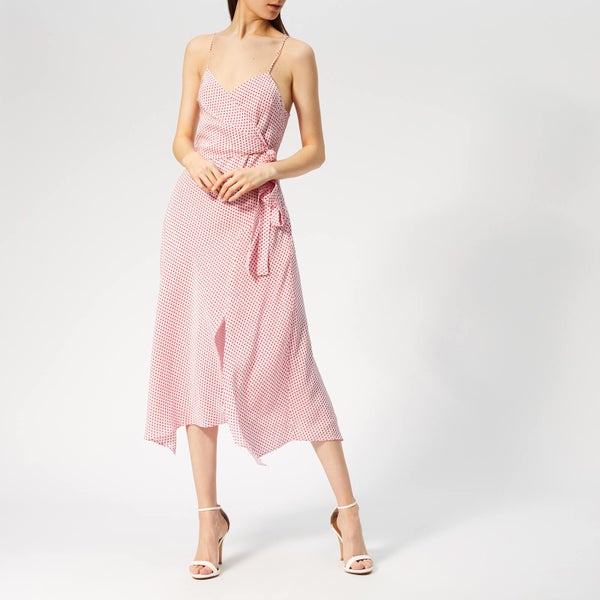 Bec & Bridge Women's Love Sensation Wrap Dress - Mini Floral Pink