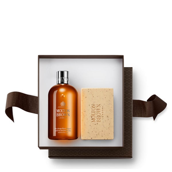 Molton Brown Recharge Black Pepper Bathing Gift Set (Worth $54.00)