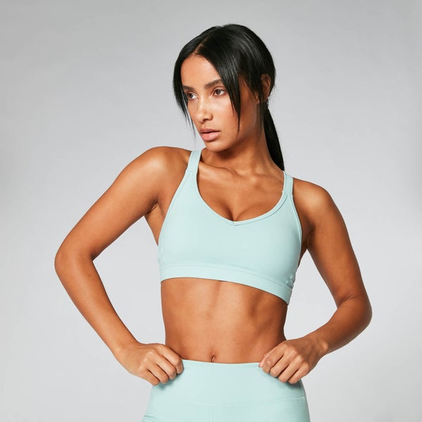 Myprotein Power Mesh Sports Bra - Seafoam - XS