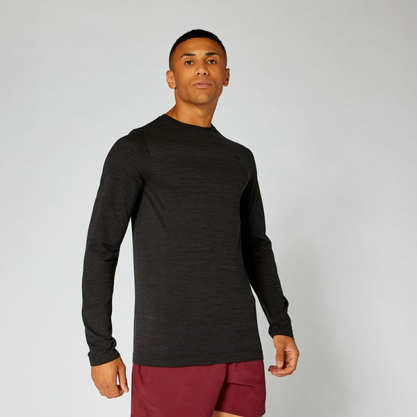 Aero Knit Long-Sleeve T-Shirt - Black Marl