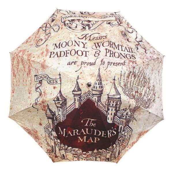 Harry Potter Karte des Rumtreibers Regenschirm