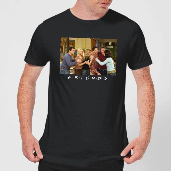 Friends Cast Shot Men's T-Shirt - Black