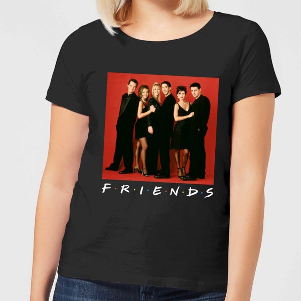 Friends Character Pose Women's T-Shirt - Black