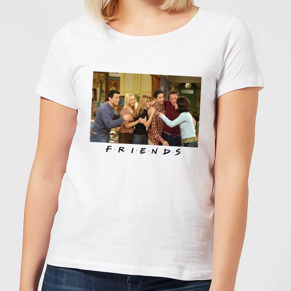 Friends Cast Shot Damen T-Shirt - Weiß