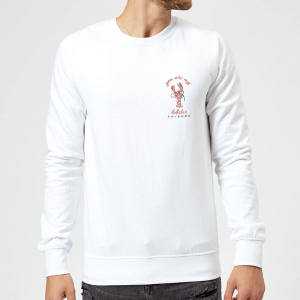 Friends You Are My Lobster Sweatshirt - White