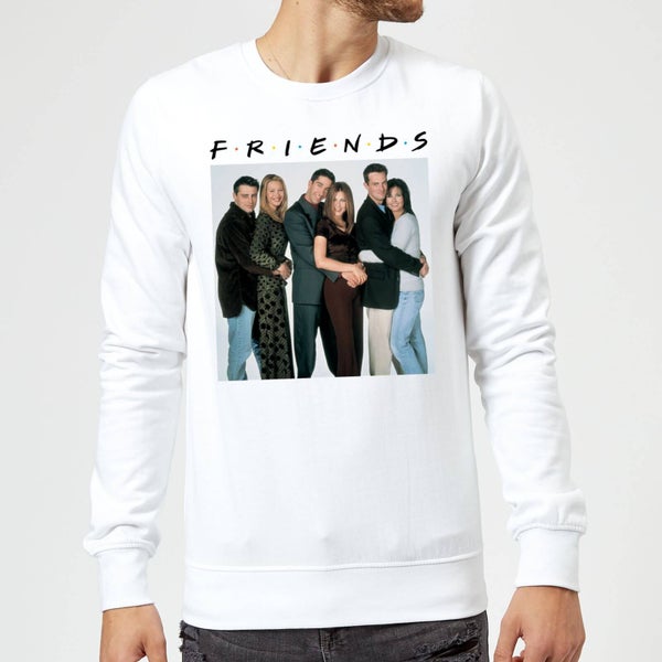 Friends Group Shot Sweatshirt - White
