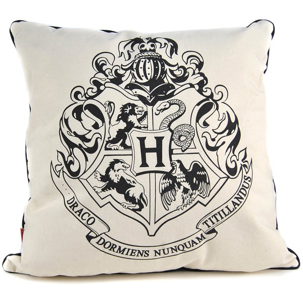 Harry Potter gefülltes Kissen mit Wappen von Hogwarts