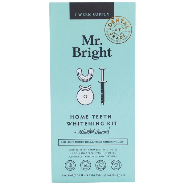 Набор для отбеливания зубов с активированным углем Mr. Bright Charcoal Kit