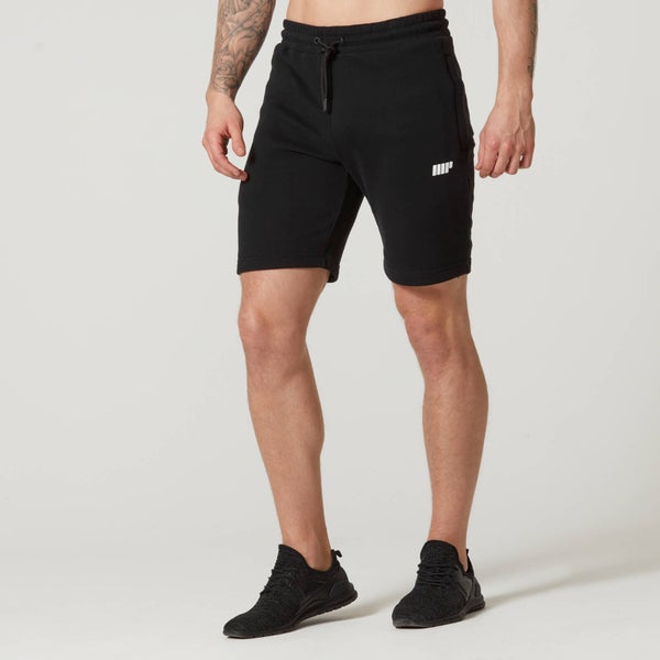 MP Tru-Fit Zip Sweatshorts - Black