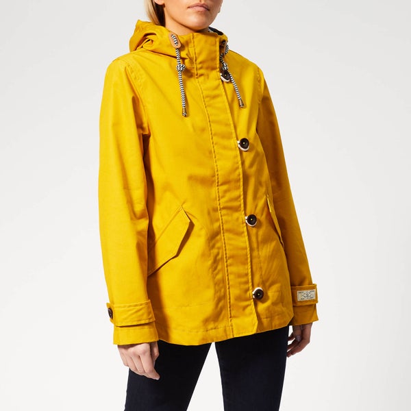 Joules Women's Coast Waterproof Jacket - Antique Gold