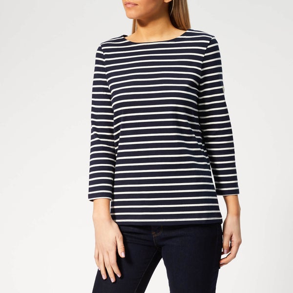 Joules Women's Harbour Stripe Top - Hope Stripe French Navy