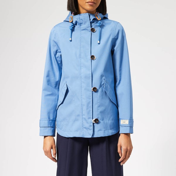 Joules Women's Coast Waterproof Jacket - Blue