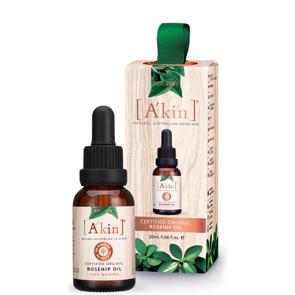 A'kin Organic Rosehip Oil Limited Edition Gift Box 20ml (Worth AED90)