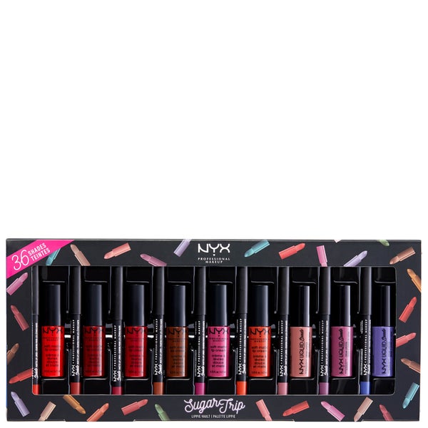 NYX Professional Makeup Sugar Trip Lippie set di rossetti - Vault