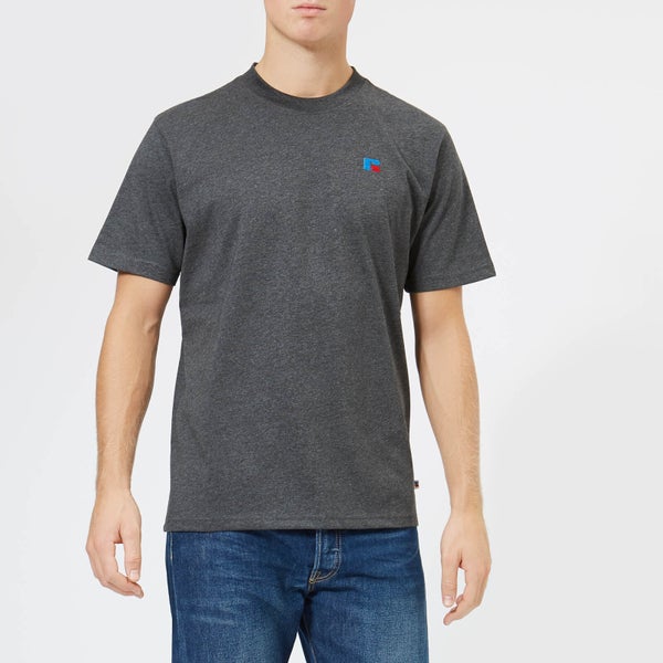 Russell Athletic Men's Jerry Short Sleeve T-Shirt - Charcoal Marl