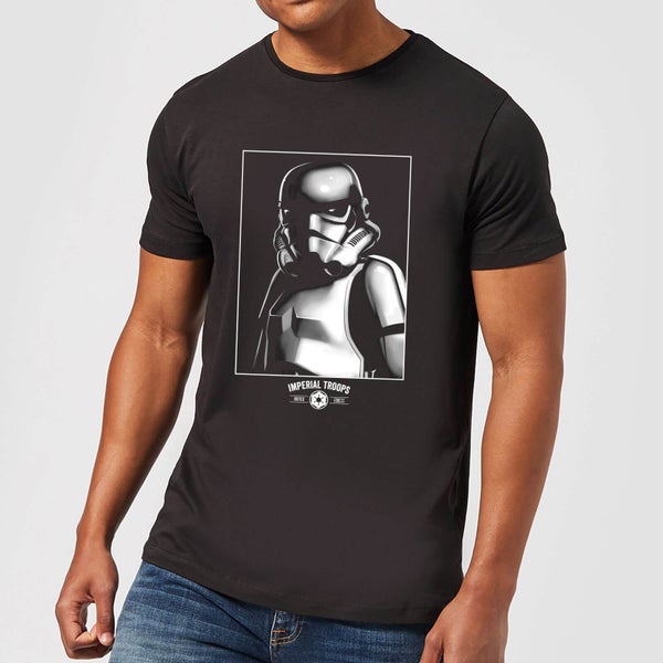 T-Shirt Homme Troupes Impériales Star Wars Classic - Noir