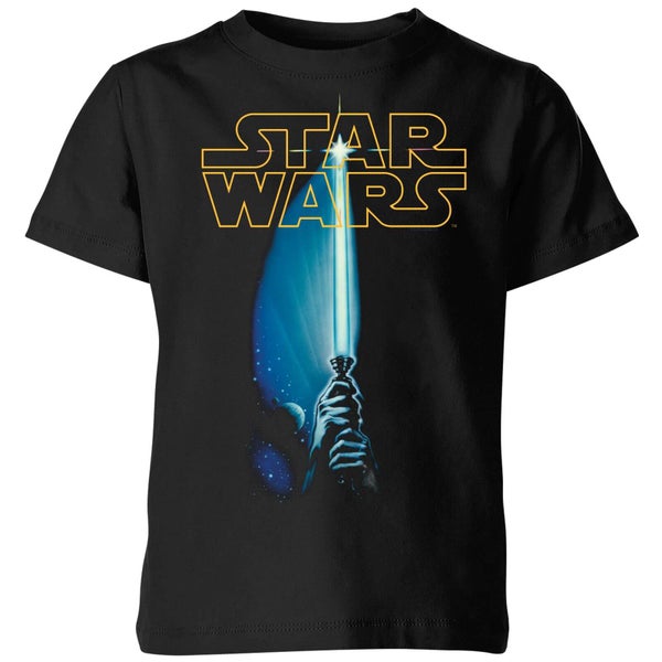 Star Wars Lightsaber Kids' T-Shirt - Black