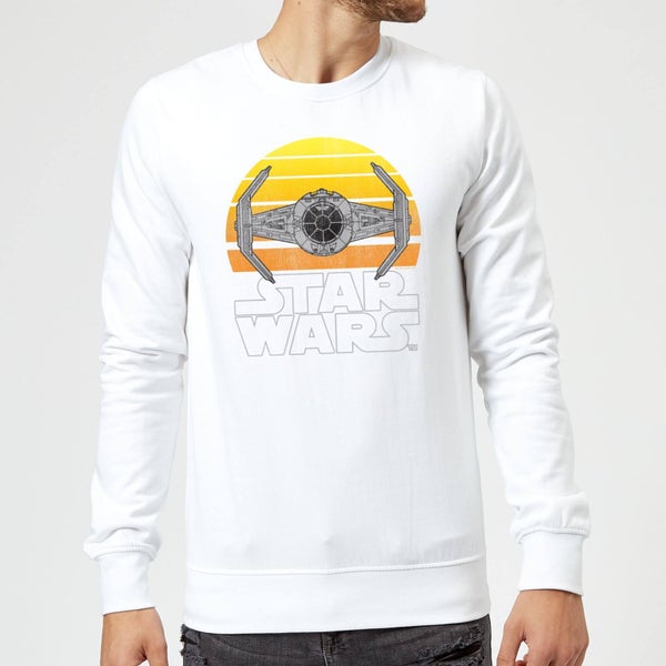 Star Wars Classic Star Wars Sunset Tie Pullover - Weiß