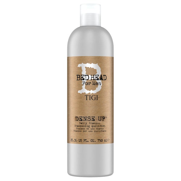 TIGI Bed Head for Men Dense Up Thickening Shampoo 750ml (Worth $42)