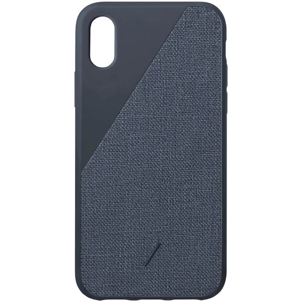 Native Union Clic Canvas iPhone Xs Case - Navy