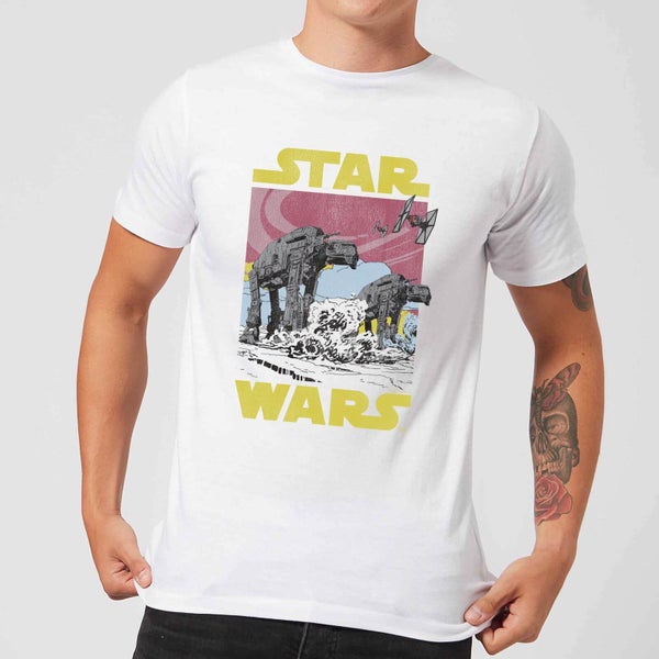 T-Shirt Homme ATAT Star Wars - Blanc