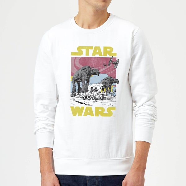 Star Wars ATAT Sweatshirt - White