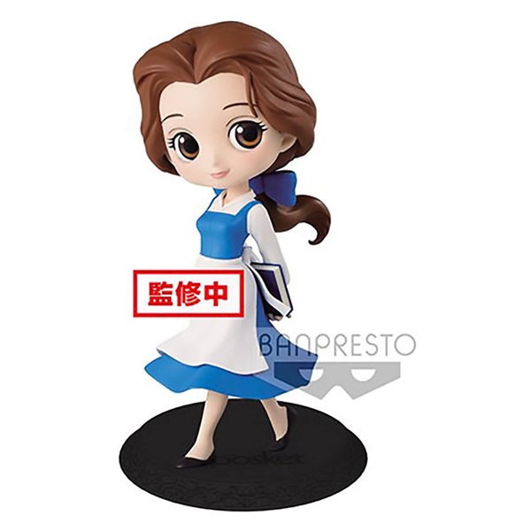 Banpresto Q Posket Disney Beauty and the Beast Belle Country Style Figure 14cm (Normal Colour Version)