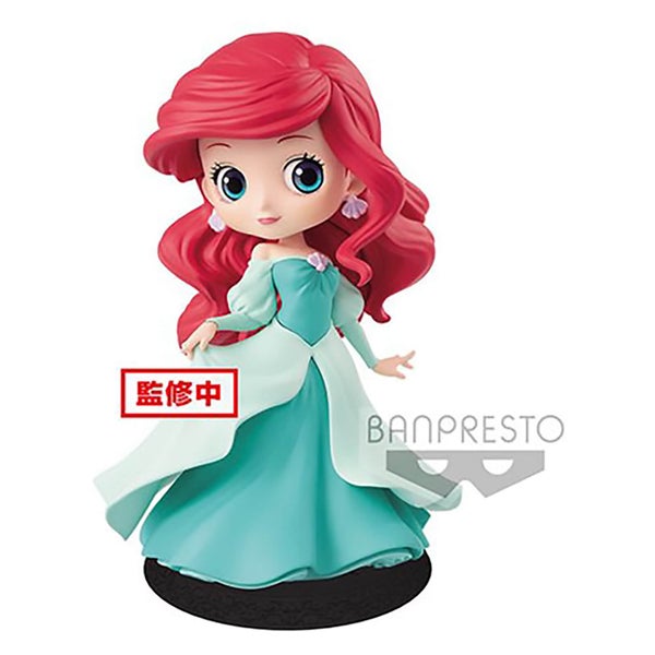 Banpresto Q Posket Disney The Little Mermaid Ariel Princess Figure 14cm (Green Dress)