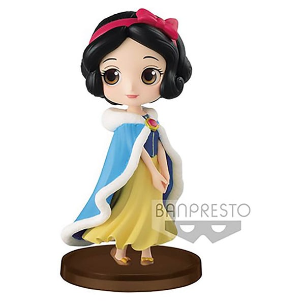 Banpresto Q Posket Petit Girls Festival Disney Snow White Figure 7cm (Winter Dress)
