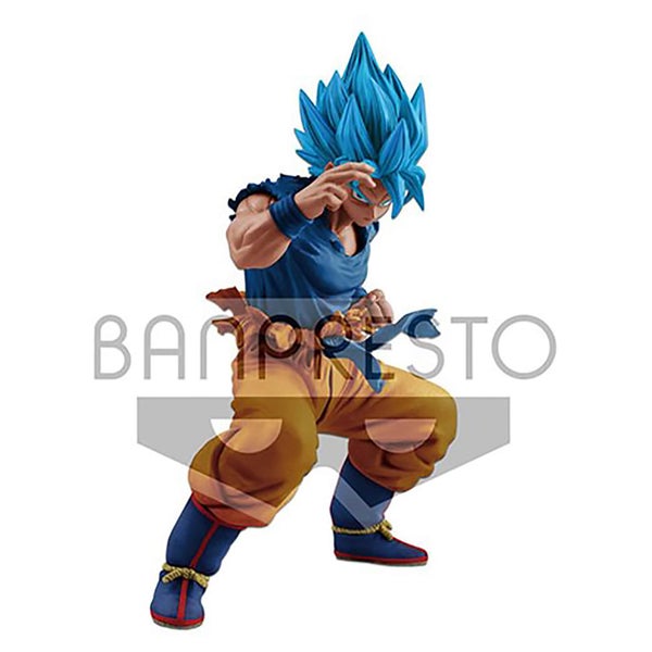 Banpresto Masterlise Dragon Ball Super Super Saiyan God Son Goku Figure 18cm