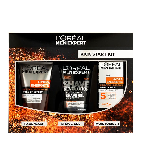 L’Oréal Paris Men Expert Kick Start Kit Christmas Gift (Worth £19.97)